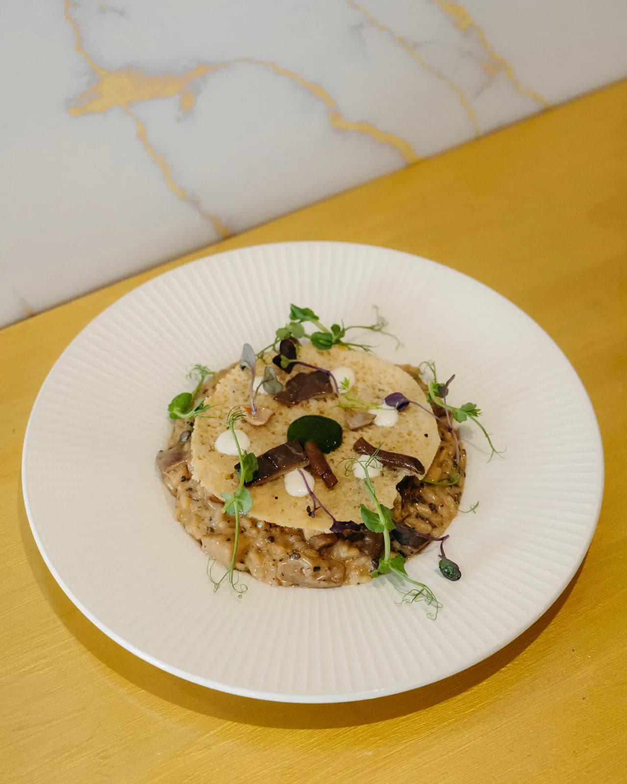 Risotto Acquerello con achicoria roja